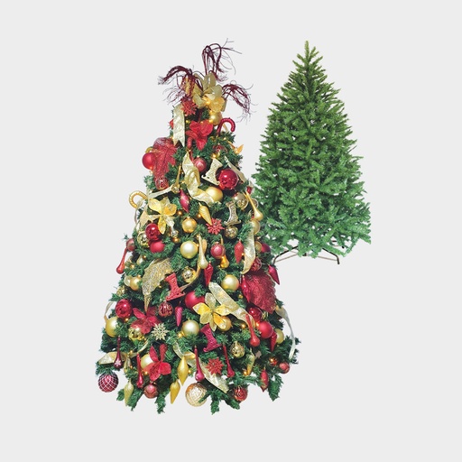 [HO16075-10GT] 10' (3m) Christmas Tree, 190cm bottom diameter