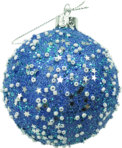 [HH153] 12cm Studded Ball - Blue