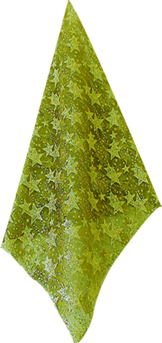 [KC603815] Ribbon #204, 48cm x 9.1m Fabric - Gold/Green