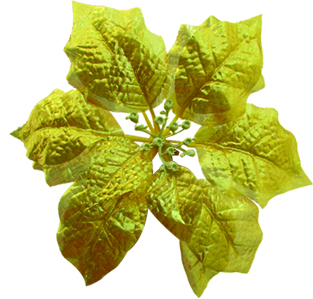[YK2012-GD] 18cm Flower - Gold