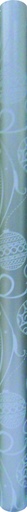 [LI005] 70cm x 10m Gift Wrap - Silver with Design
