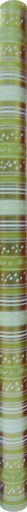 [LI007] 70cm x 10m Gift Wrap - Gold with Design