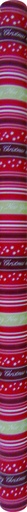 [LI008] 70cm x 10m Gift Wrap - Red with Design