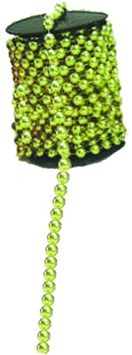 [LF051-GD] 14mm x 5m Shiny Bead Garland - Gold