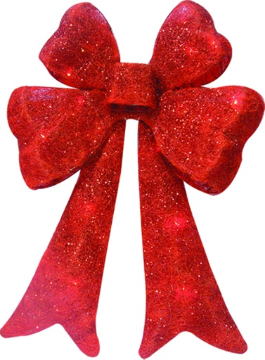 [OM001] 58cm Sisal Bow - Red