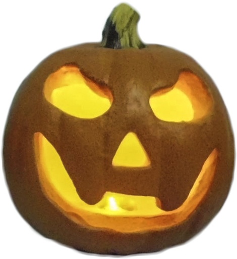 [OM084] 28cm Light-up Pumpkin
