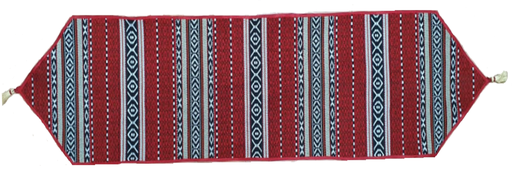 [REF160-150] 150cm Ramadan Table Runner, Red
