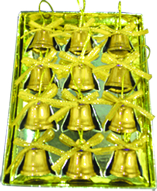 [RN094] 2.6cm Bells - Gold