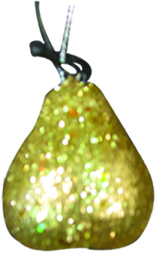 [RN147] GOLD PEAR 4X5CM S/9 OPP BAG