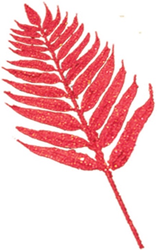 [RN277] 30cm Leaf Pick - Red