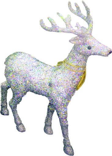 [RN319] 45cm Deer - Silver