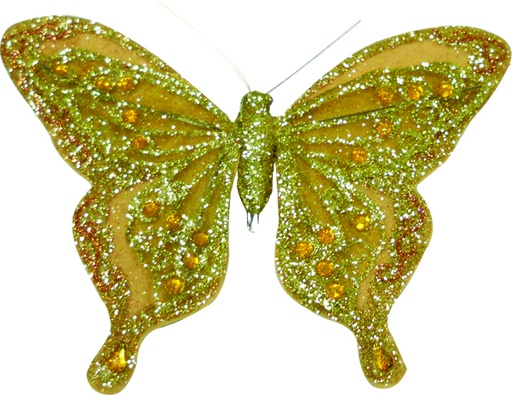 [ZZ004-GD] 20cm Ornamental Butterfly - Gold