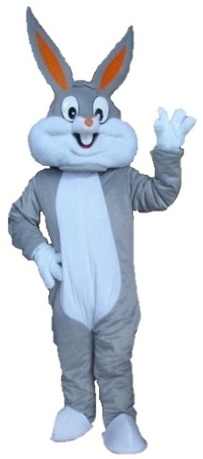 [SH007-G] Bunny Costume - Grey - Grey