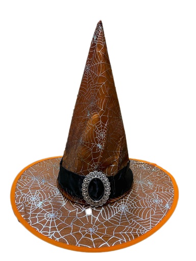 [SH23122-OR] Witch Hat - Orange