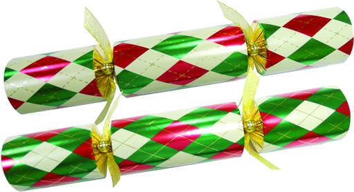 [SBC215] 12" Classic Crackers - Red/Green/White