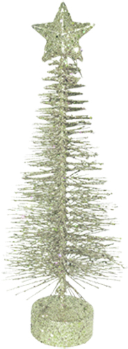 [XQ022-S] 25cm Mini-Tree Centrepiece - Silver