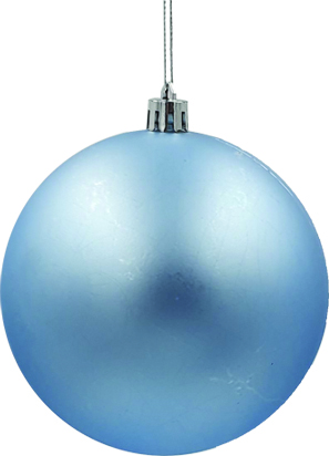 [CB120M-PB] 12cm Matte Ball - Pastel Blue