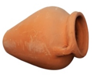 [RM169] 26cm High x 37cmL Traditional Arabic Clay Pot