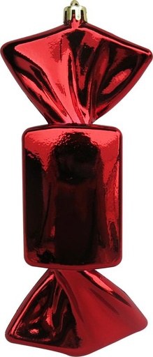[HT041-R] 18cm Glossy Candy - Red