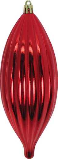 [JN121-R] 17cm Shiny Teardrop - Red
