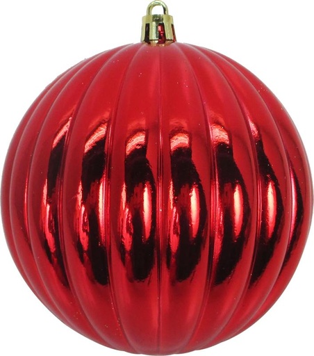 [JN128-R] 10cm Shiny Pumpkin - Red