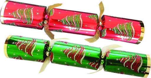 [SBC159] 30cm Luxury Crackers - Red/Green