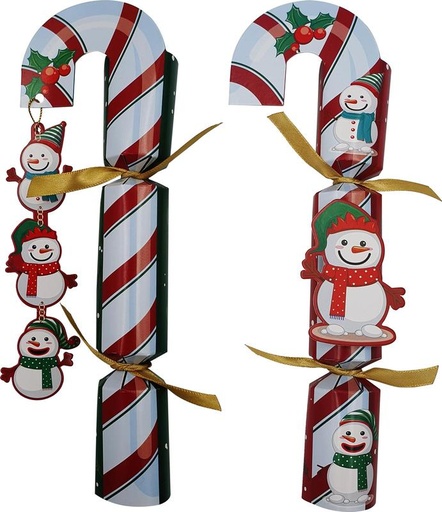 [SBC258] 30cm Candy Cane Crackers - Multicolour