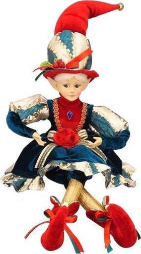 [TP105] 50cm Sitting Elf - Multicolor