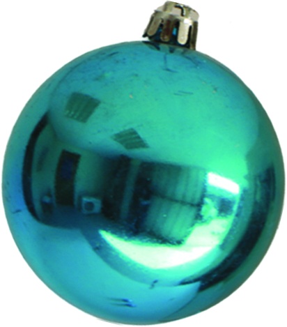 [CB400S-T] 40cm Shiny Ball - Turquoise