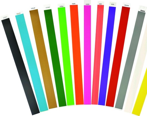 [MT001-O] 3/4" x 10" Eco Galaxy Wristbands - Orange