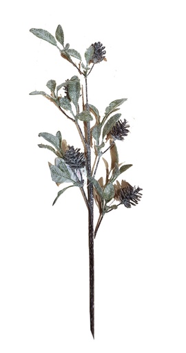 [EY218] 90cm Leaf Spray - Green