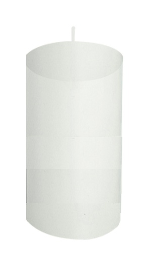 [RB004-W] 3" x 3" Pillar Candle - White