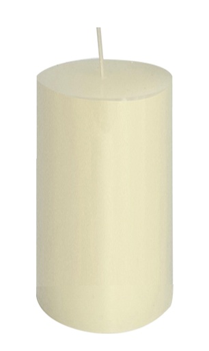 [RB007-IV] 3" x 12" Pillar Candle - Ivory